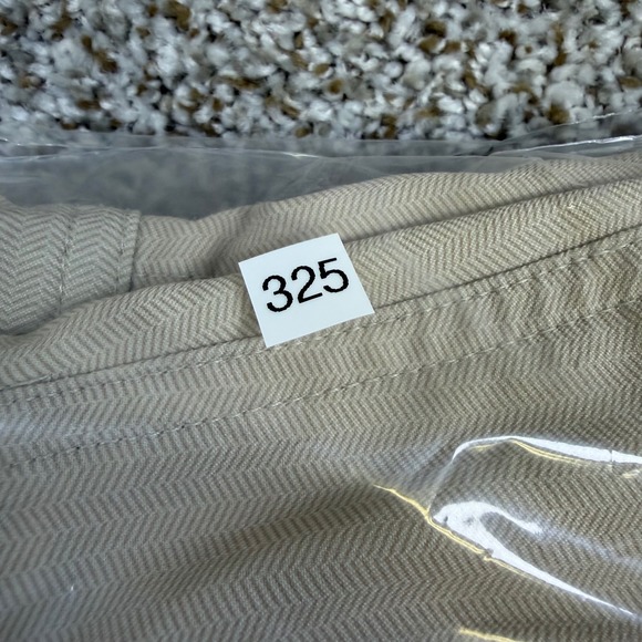 Bolle Golf Tech Mens Tan Khaki Herringbone Stretch Performance Shorts Size 36 - Picture 9 of 12